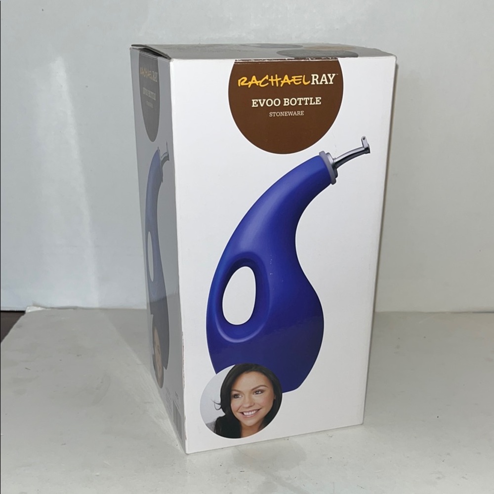 Rachael Ray Blue EVOO Bottle